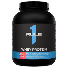 Whey Protein 2240 г - клубника-крем (Rule1)