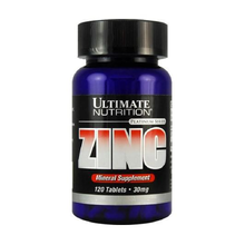 Zinc 30 mg 120 таб (Ultimate nutrition)