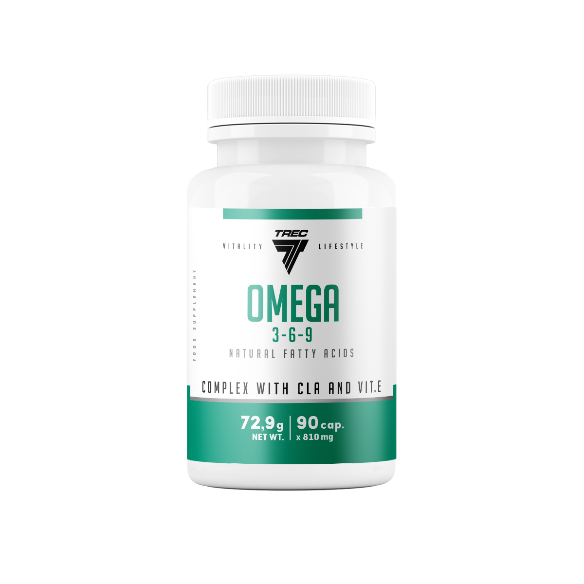 Омега жиры Trec Nutrition Omega-3-6-9 90 капсул купить в интернет-магазине  5lb с доставкой по Москве