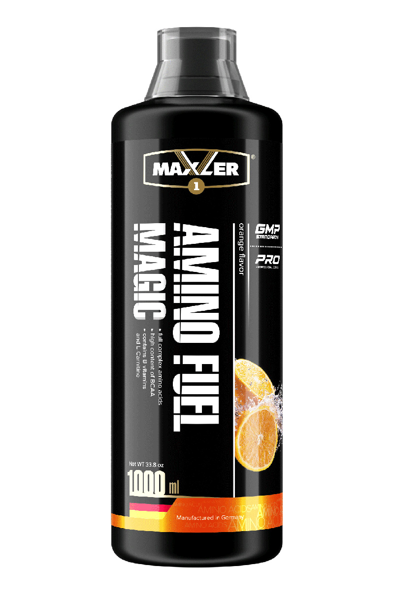 Аминокислотный комплекс Maxler Amino Magic Fuel 1000 мл купить в  интернет-магазине 5lb с доставкой по Москве