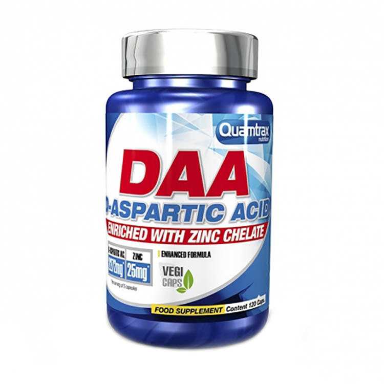 Отзывы о товаре: Д-аспарагиновая кислота Quamtrax Nutrition DAA D-Aspartic Acid 120 капсул
